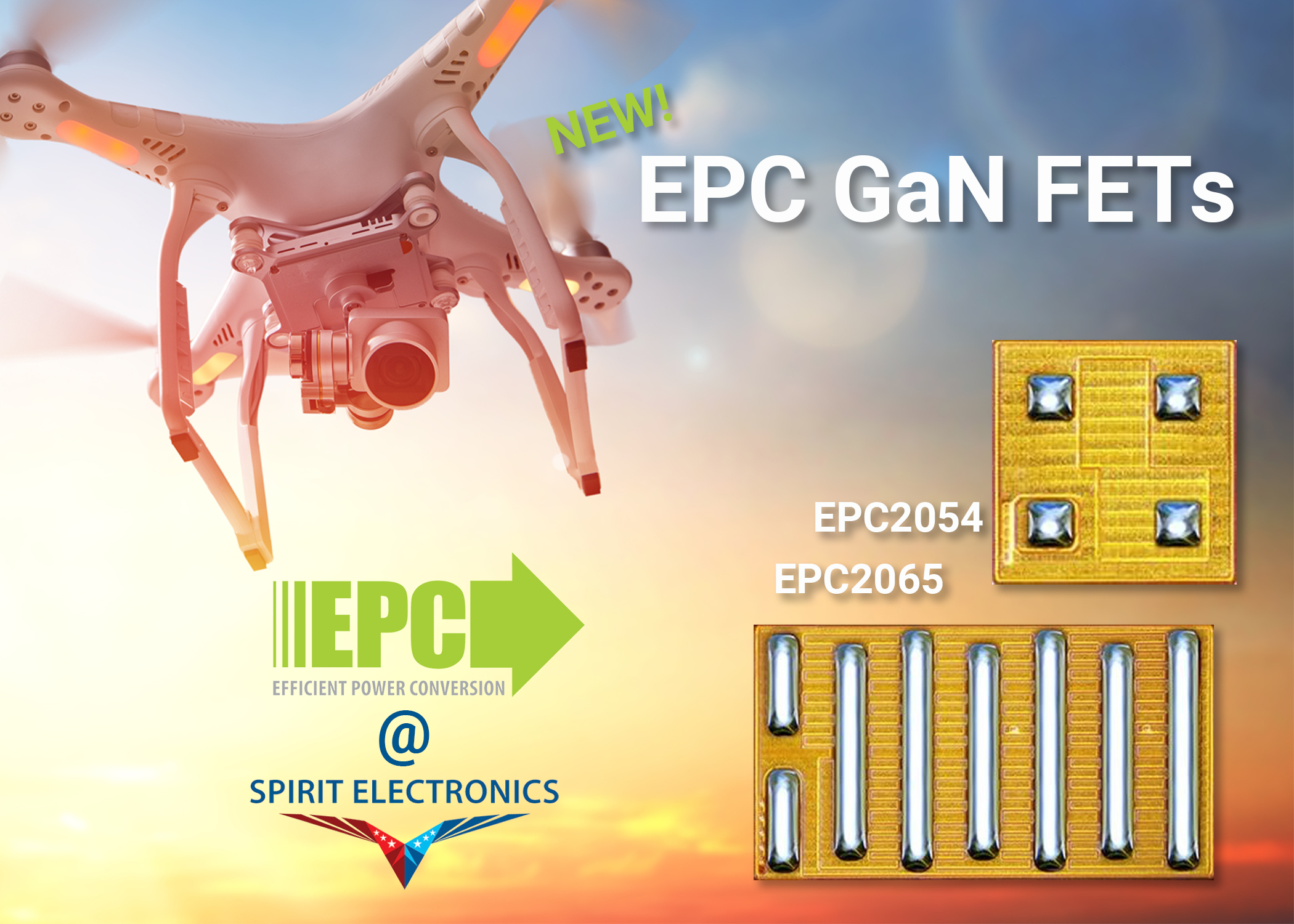 EPC new GaN FET EPC2065 EPC2054 post