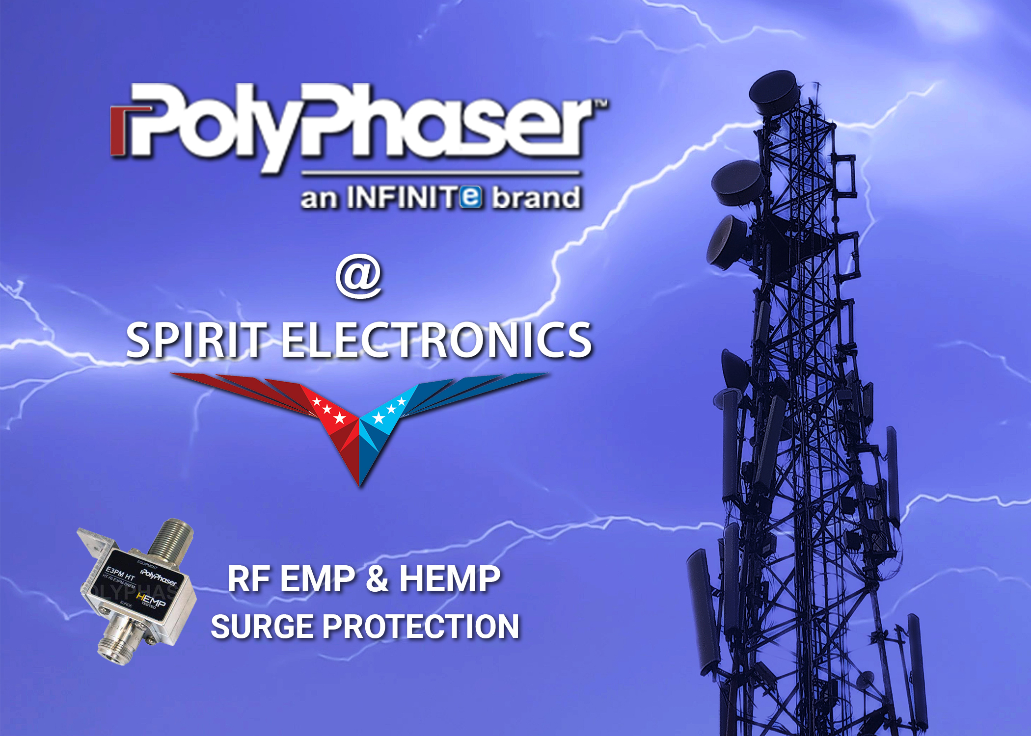 PolyPhaser RF Surge Protection HEMP EMP